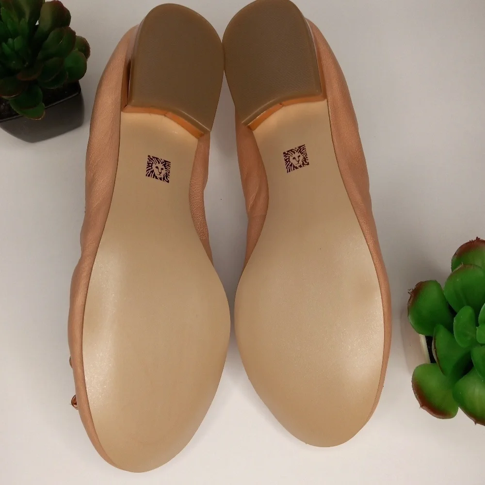 ANNE KLEIN Patricia Ballet Flats Sz 6.5M